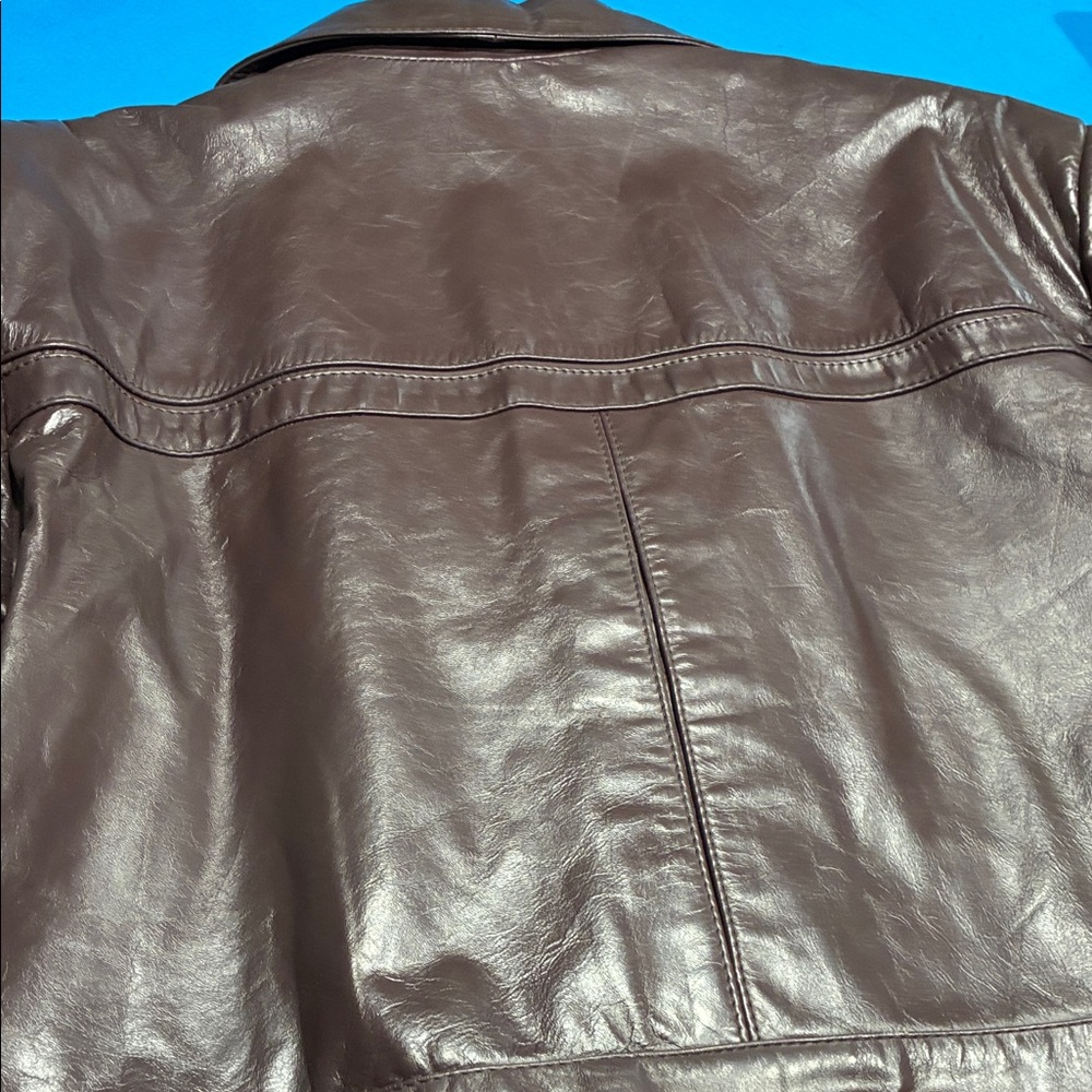 Wilsons Leather Dark Brown Men’s Jacket - Picture 14 of 15